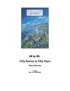 50 in 50: Fifty Stories for Fifty Years!