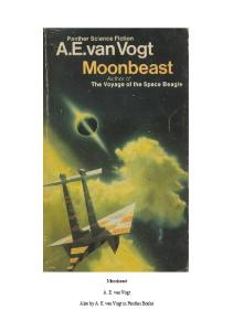A. E. Van Vogt - Moonbeast