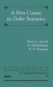 A first course in order statistics