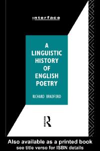 A Linguistic History of English Poetry (Interface)