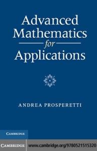 Advanced mathematics for applications