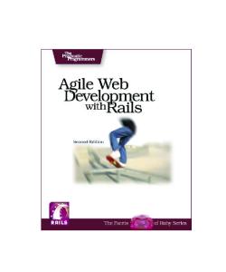 Agile Web Development with Rails