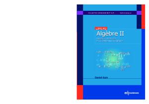 Algèbre: Tome 2, Anneaux, modules et algèbre multilinéaire