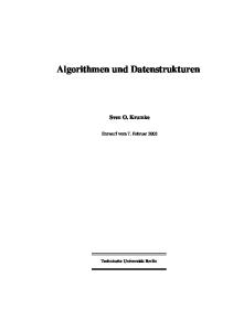 Algorithmen und Datenstrukturen 001