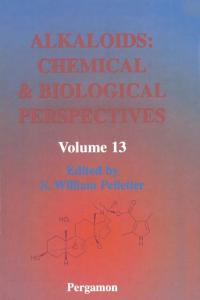 Alkaloids: Chemical and Biological Perspectives, Volume 13, Volume 13