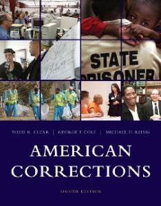 American Corrections , Eighth Edition