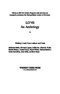 An Anthology from WCP Authors [Anthology]