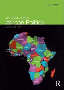 An introduction to African politics, 3rd edition