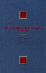 An Introduction to Analysis (Mathematics)