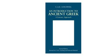 An Introduction To Ancient Greek