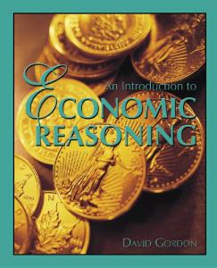 An Introduction to Economic Reasoning