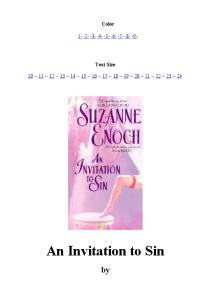 An Invitation To Sin