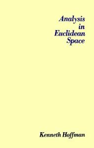 Analysis in Euclidean Space