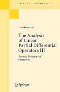 Analysis of Linear Partial Differential Operators III: Pseudo-Differential Operators