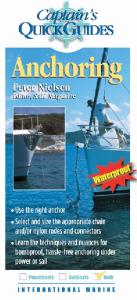Anchoring: A Captain's Quick Guide