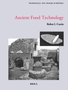 Ancient Food Technology (Technology and Change in History)