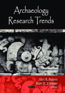 Archeology Research Trends