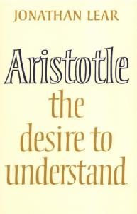 Aristotle: the desire to understand