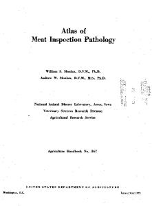 Atlas of Meat Inspection Pathology