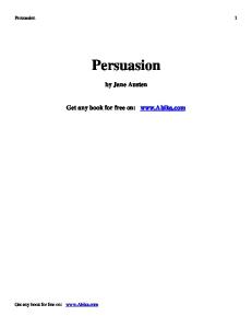 Austen, Jane - Persuasion (2)