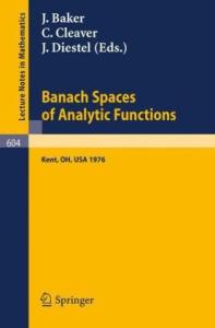 Banach Spaces of Analytic Functions
