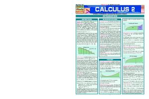 BarCharts QuickStudy Calculus