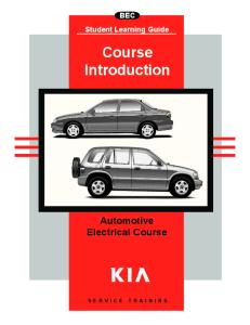 Basic Automotive Electrical Course