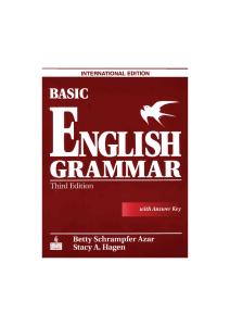 Basic English Grammar, 3rd Edition