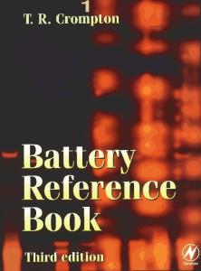 Battery Reference Book, Third Edition