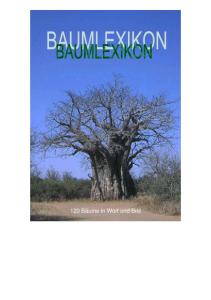 Baumlexikon 120 Bäume in Wort und Bild