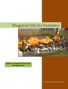 Bhagavad Gita for Dummies