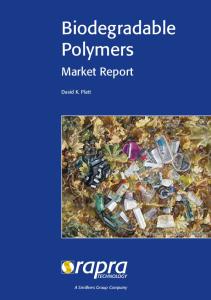 Biodegradable Polymers: Market Report