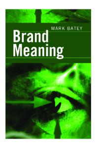 Brand meaning
