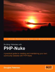 Building Websites with PHP-Nuke