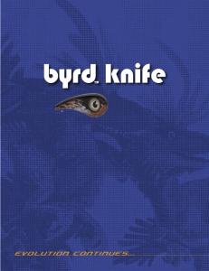 byrd knife catalogue