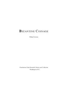 Byzantine Coinage (Dumbarton Oaks Byzantine Collection Publications)