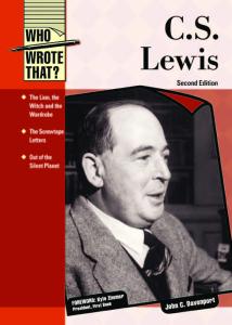 C. S. Lewis (Who Wrote That?)