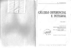 Cálculo Diferencial e Integral volume 1