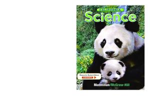 California Science: Student Edition: Grade 1
