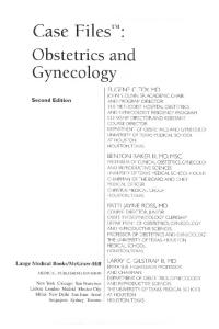 Case Files Obstetrics and Gynecology (Lange Case Files), 2nd Edition