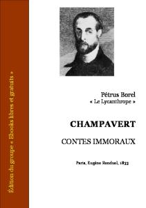 Champavert - Contes immoraux