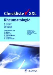 Checkliste XXL Rheumatologie