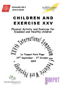 children and exercise XXV