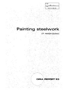 CIRIA - Painting of Steelwork