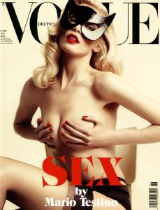 Claudia Schiffer in Vogue Germany June