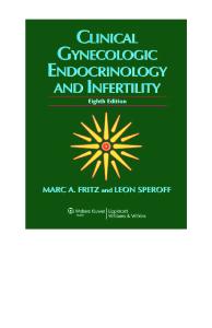 Clinical Gynecologic Endocrinology & Infertility, 8th Edition