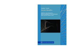Collected works Vol. 1. Vector bundles
