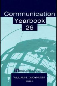 Communication Yearbook 26 (Communication Yearbook)