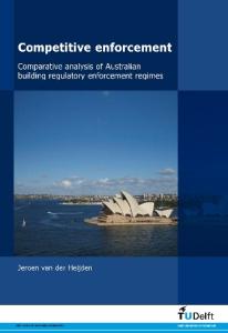 Comparative Analysis of Australian Building Regulatory Enforcement Regimes
