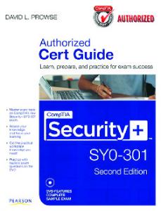 CompTIA Security+ SY0-301 Authorized Cert Guide, Deluxe Edition